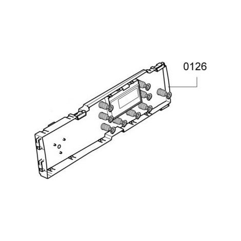 Módulo de control para lavadora BOSCH 00744767