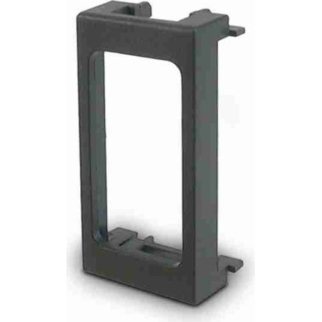 Adattatore BTICINO serie LEGRAND VELA di colore grigio scuro