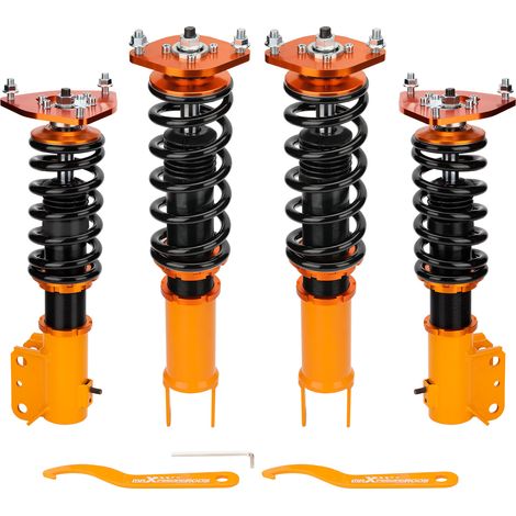 4 pcs Coilover Shock Strut for Mitsubishi Lancer EVO 7 8 9 CT9A (1/5)