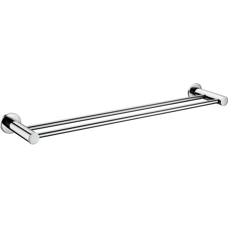 Novaservis Ferro Smile - Portasciugamani, lunghezza 60 cm, acciaio inox lucido ASM10