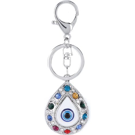 Evil Eye Keychain Durable Portable Colorful Keychain for Handbag Hooks Home Decoration Gifts (1/5)