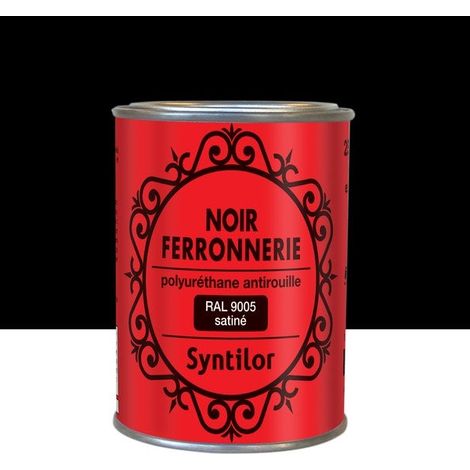 SYNTILOR Peinture ferronnerie extérieur SYNTILOR, noir, 0.25 l (1/3)
