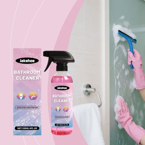 Badreiniger für den Haushaltsgebrauch, einschließlich Badewannen, Waschbecken und Glasoberflächen – 120 ml -- DE (1/5)
