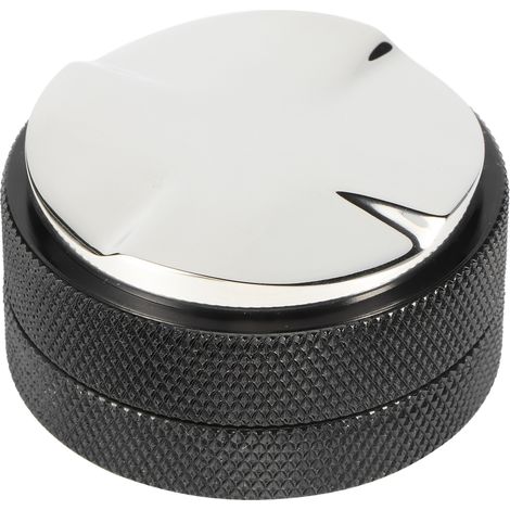 58-mm-Kaffeetamper aus Edelstahl mit 4-fach geneigter Basis und rutschfester Höhenverstellung (1/5)