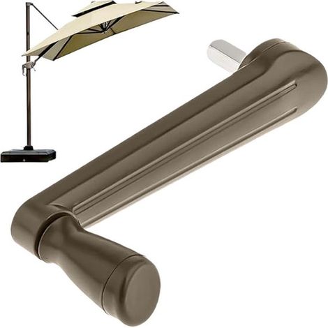 Manivelle de parasol – Poignée de rechange – Terrasse et jardin – Installation facile – Accessoire (1/5)