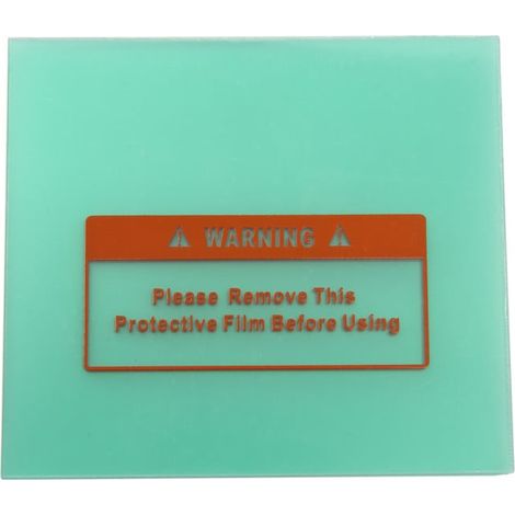 Vitres de rechange STIER pour casque de soudeur automatique 117 x 104 x 1 mm 5 pièces (1/2)