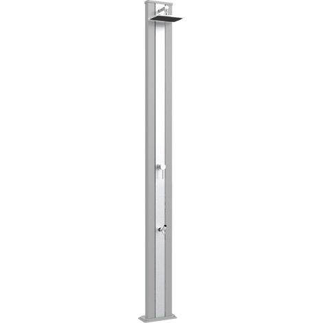 Doccia da Giardino Miscelatore Arkema Spring S Fascia Inox Sabbia