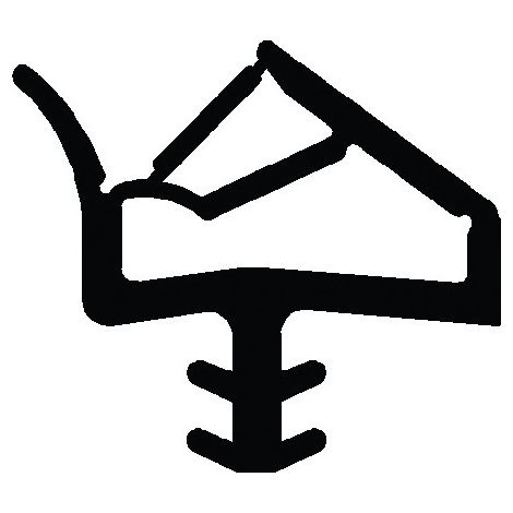 Joint porte L3014 blanc (Par 160) (1/2)