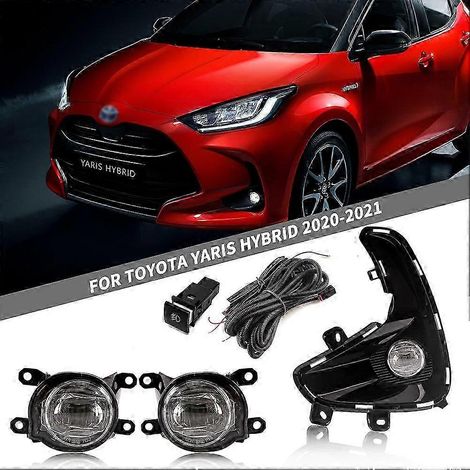 Convient pour Toyota Yaris 20/21 Nouvelle, ensemble antibrouillard à LED, feu de jour, pare-chocs (Ty3321-Halogène) (1/5)