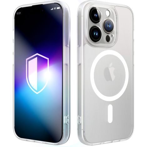 Apple iPhone 15 Pro Max - 3mk MagCase Misty Blanc (1/5)