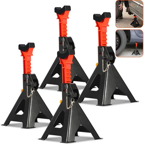 Wolketon 4x gatos 3T plegables y ajustables para SUV/furgoneta/caravana