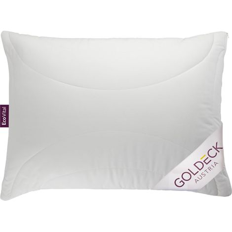 Oreiller Classic ComfortPlus, en provenance d'Autriche, réglable en hauteur, hypoallergénique, lavable à 90 x 80 cm (1/5)