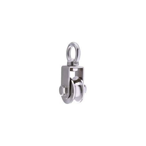 Poulie de poulie pour cordes en acier inoxydable 304, charge maximale 500kg (1/5)