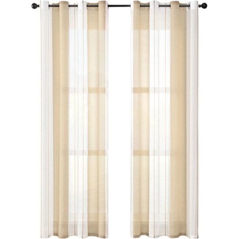 Rideaux Opaques pour Salon - 2 Pièces - Rideaux Thermiques Isolants avec Oeillets - Gris