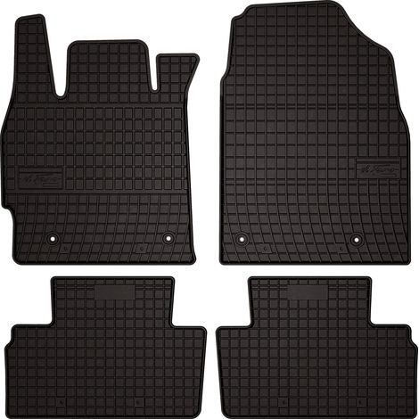 Alfombrillas de goma para Mazda CX-7 SUV (2006-2012) - negras, ajustadas (1/5)