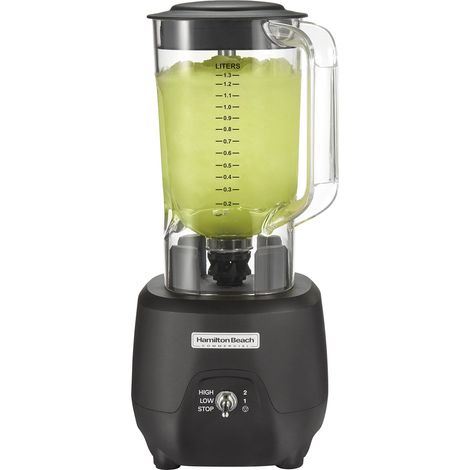 Hamilton Beach ® 908®R Bar Blender HBB908R-CE, 1 HP, contenitore in policarbonato da 1,3 l, 2 velocità, 220-240 V, nero (1/3)