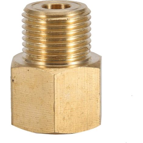Adaptateur de Bouteille de CO2 Connecteur de Cylindre de Gaz en Laiton Raccord de Tube pour Aquarium et Brasserie