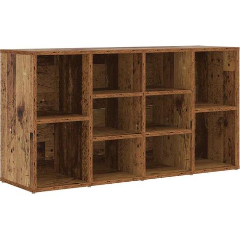 Banc à chaussure  Meuble à chaussures avec étagère Bois ancien 103 x 30 x 54,5 cm