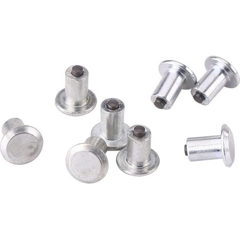 100Pcs Pointes De Pneu, 9mm / 0,35 "Vis De Pneu De Roue Vis À Neige Pointes De Pneu Pour La Voiture Auto SUV ATV (1/5)