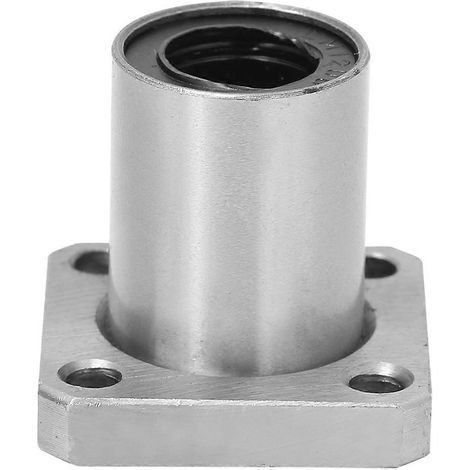 Linearführungslager Langquadratflansch Stahl Hochpräzision LMK13UU/ LMK12UU/LMK8UU/LMK6UULMK12UU
