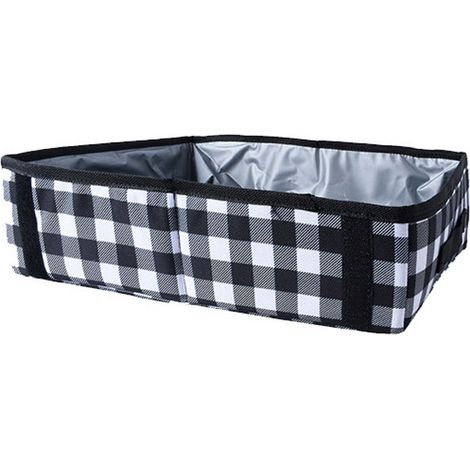 Bac À Litière Chat - Étanche Anti-Fuite - Portable Pour Voyage Randonnée Camping Voiture - 1 Pièce