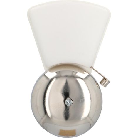 Timbre cableado unitec blanco 80 dB transformador 8 voltios