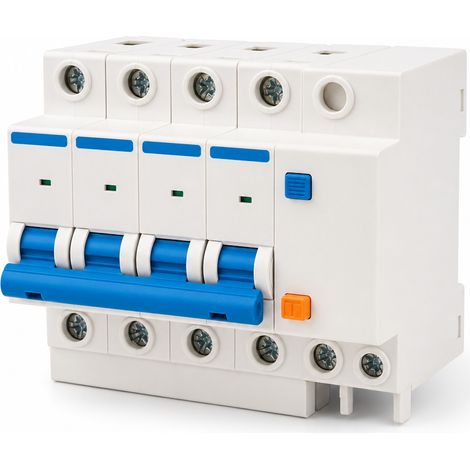 Disjoncteur différentiel 4P 20A AC230-400V type C 6kA EN61009