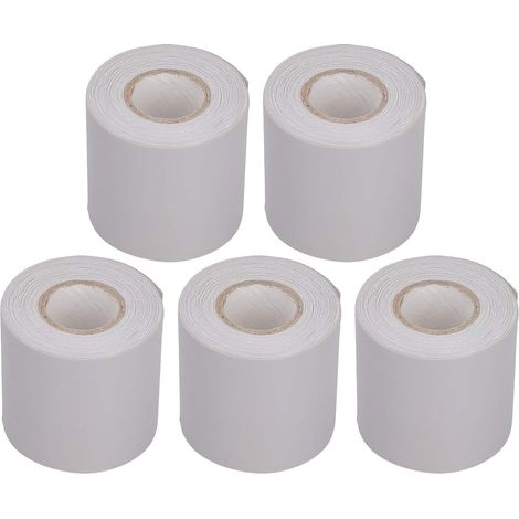 5 rouleaux de ruban d'étanchéité PVC pour tuyaux climatisation, bande (1/5)