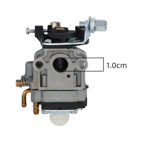 Carburateur pour débroussailleuse trou 10 mm Moteurs à éclater 2 temps mélange essence huile tondeuse (1/4)