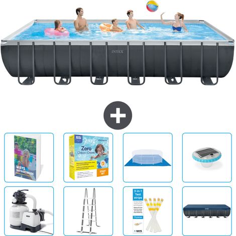 Ultra XTR Pool Rechteckig - 732x366x132 cm - 9-teilig S526