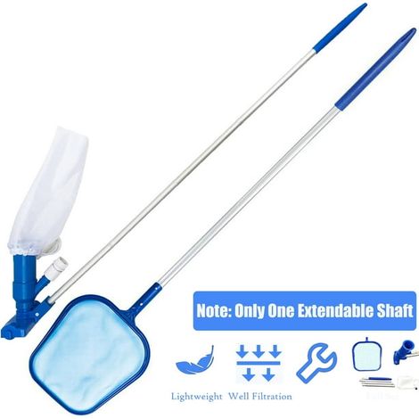 Outils de nettoyage de piscine, outils de nettoyage de piscine gonflable, kit de nettoyage de piscine, kit de nettoyage de piscine (1/5)