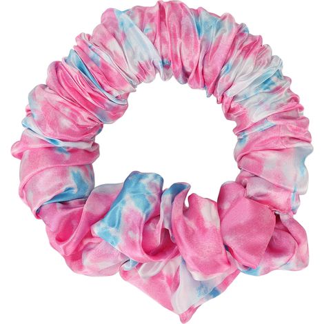 Tie Cheveux Boucleur Sans Chaleur Rose Rouge Tiedye Chouchou Doux Nuit Accessoire Coiffure Curl (1/5)