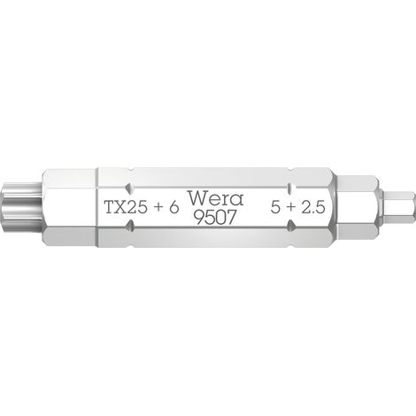 BIT 4IN1 9507 SB, IM BLISTER, 2,5,5,6,TX25 X 37 MM - W05073202001 (1/4)