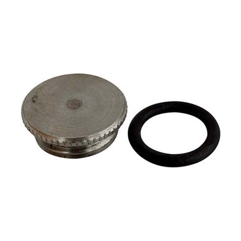 TAPPO INFERIORE FUSTINO SERBATOIO - INOX 1M + ORING- 2 pezzi