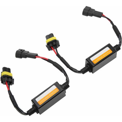 LED-Scheinwerferdecoder 9005/9006/90012, flackerfrei, fehlerfrei, kompakt und einfach zu installieren (Plug and Play). (1/5)