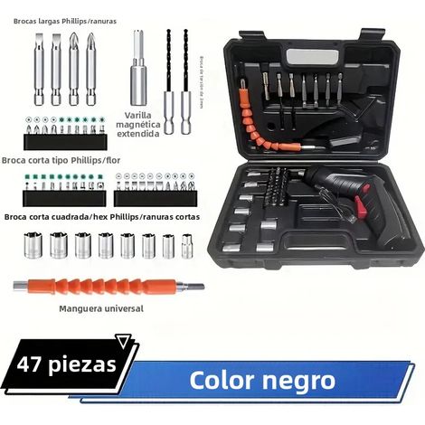 Kit de tournevis électrique sans fil 3,6 V (47 pièces) avec batterie au lithium 1800 mAh (1/5)