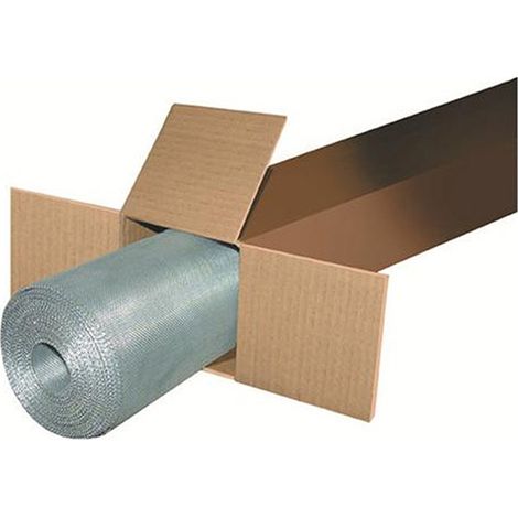 RETE PER ZANZARIERA IN ALLUMINIO 53 H. 120 cm - Rotolo 30 mt