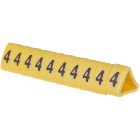 Kabelmarkierer OZ-3/4 gelb E04ZP-01020500500 /100 Stück/