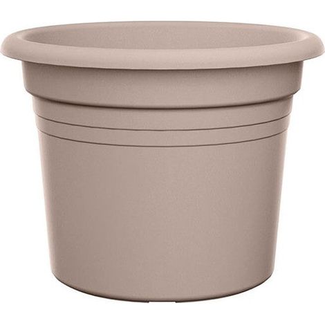Florus Mediterran Cilindro 25 Taupe Vaso Rotondo