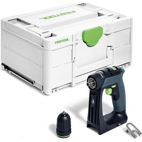 Taladro atornillador a batería CXS 18-Basic - sin batería ni cargador - FESTOOL - 576882 (1/5)