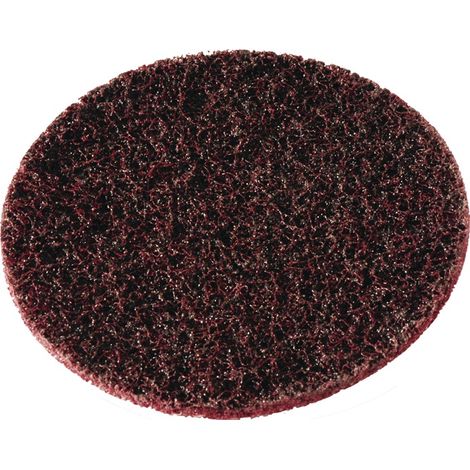 TECWERK Schleifvliesscheibe D.125mm medium rot ungelocht TECWERK