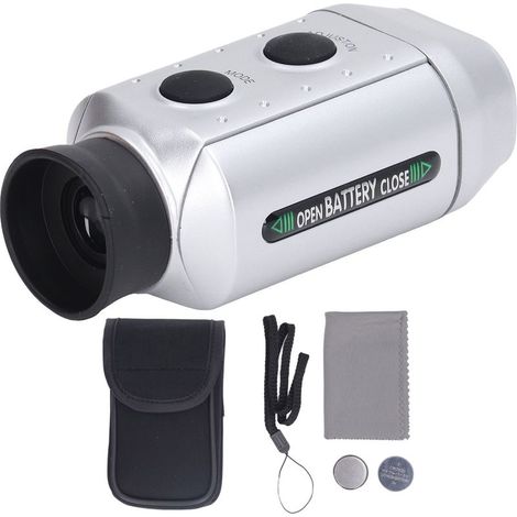 Télémètre de Golf 1000 Yards avec Alimentation par Batterie, Appareil de Mesure de Distance 7x pour Parcours (1/5)