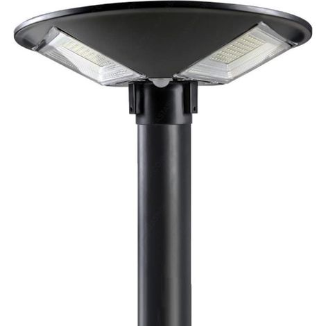 Lampione da 200W a Luce Fredda con Pannello Solare Integrato, Ideale in Giardino