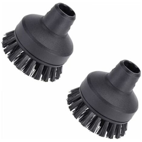 Petite brosse ronde pour nettoyeur vapeur Kärcher SC1 SC2 SC3 SC4 SC5 SC6 SC7 (2 Big Round Brush) (1/5)