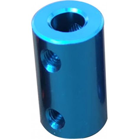 Flexible Aluminium-Wellenkupplung, starre Kupplung, Motoranschluss 4-6 mm (1/5)