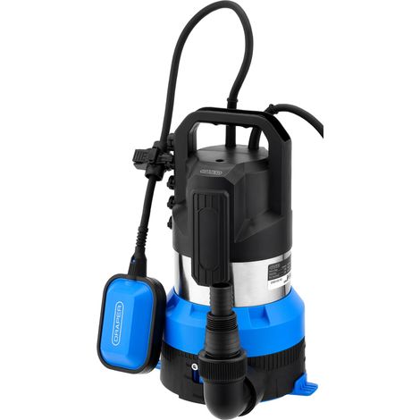 Draper 27481 230V Submersible Clean/Dirty Water Pump and Puddle Sucker, 330L/min, 850W