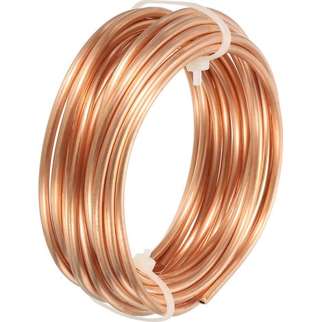 3.0mm x 4mm Long 6.0 M Réfrigérateur Cuivre Tuyau Flexible Tubulure pour Compression, Air Conditionneur Air Assist (1/5)
