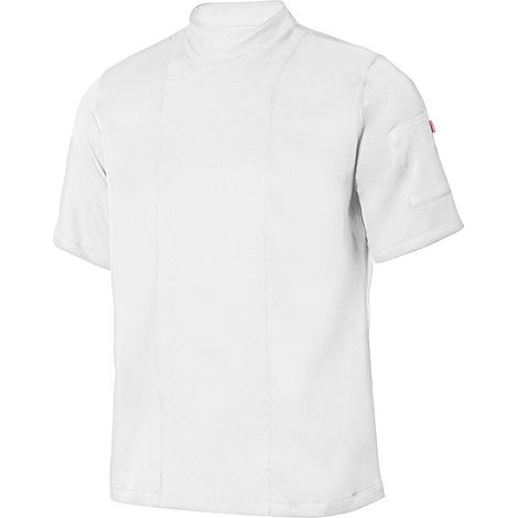 Chaqueta cocina microfibra manga corta. Serie 405209