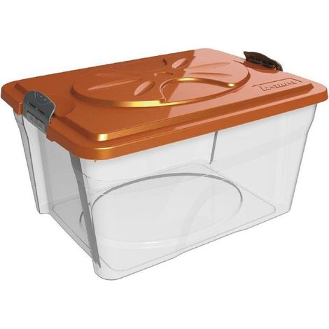 Contenitore sim box litri 18 pet 40x30x22h cm colori assortiti bama - bama spa (1/5)