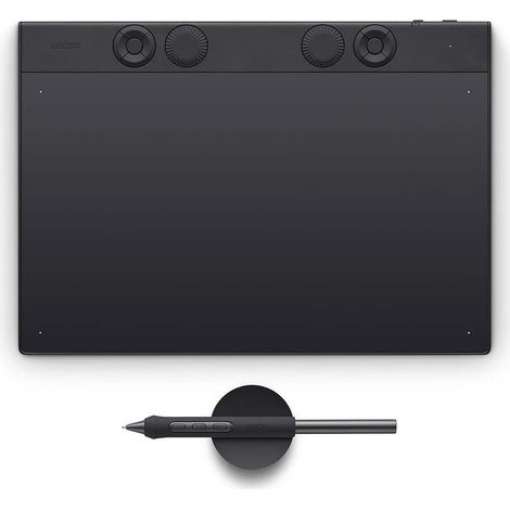 Wacom Intuos Pro Medium – 2025 Grafiktablett Schwarz 263 x 148 mm USB/Bluetooth